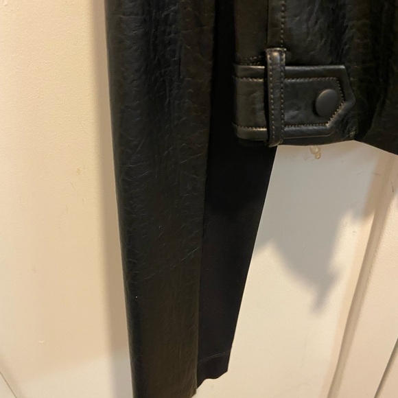 Alice & Olivia Leather Jacket NWOT - Picture 10 of 15